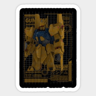 MSN-00100 Hyaku Shiki Sticker